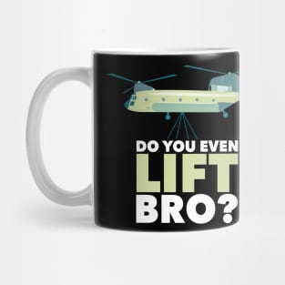 Lifting Chinook Helicopter Mug